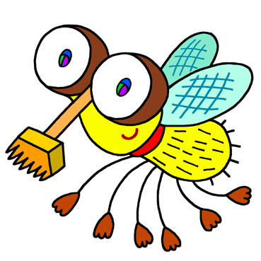 Fly cartoon character - Cheerful, interesting fly | Flickr - Photo 