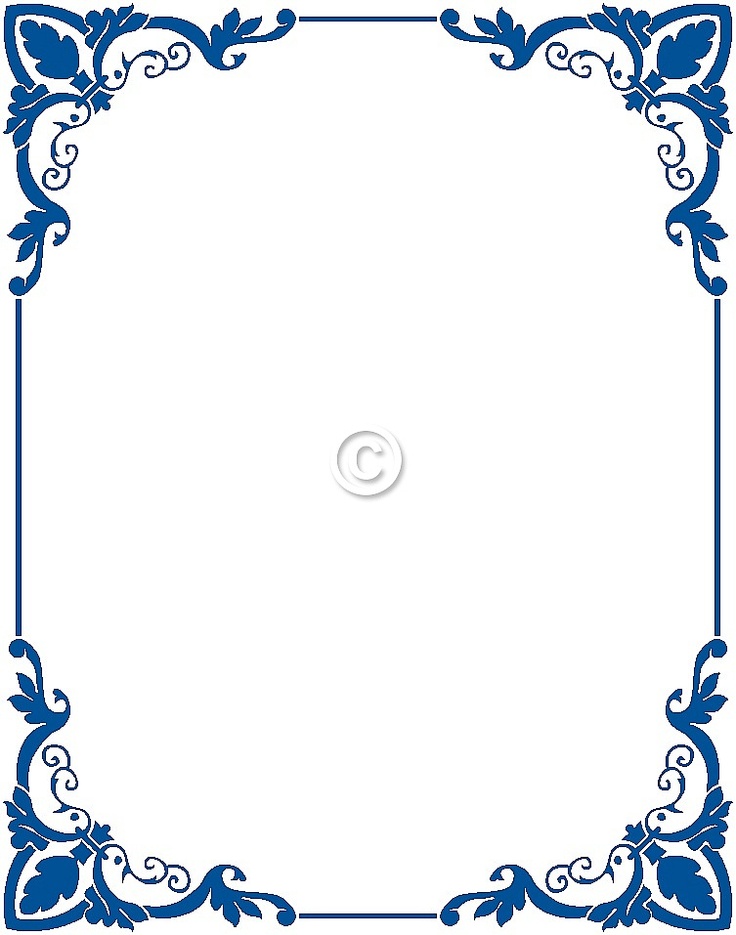 Free Free Blue Borders And Frames Download Free Free Blue Borders And 