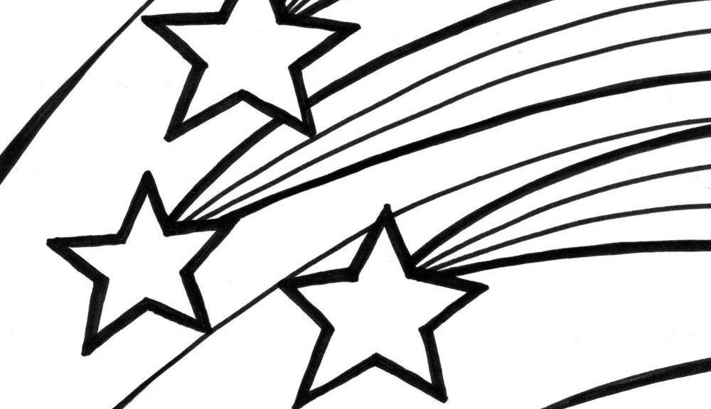 Star Coloring Pages and Book | UniqueColoringPages