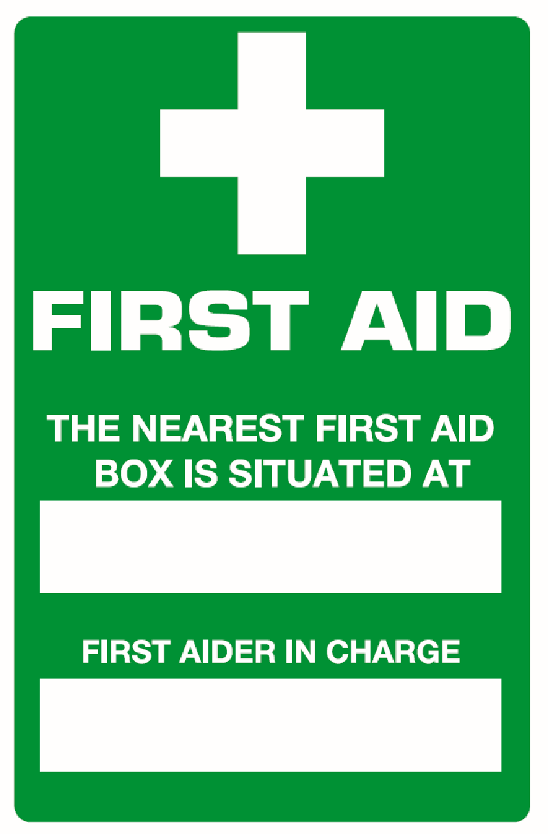 Free Printable First Aid Signs Uk