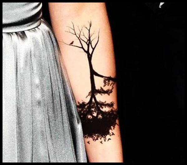 Forearm Tree Tattoos