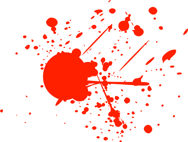 Bright Red Splatter Clip Art at Clipart library - vector clip art online 