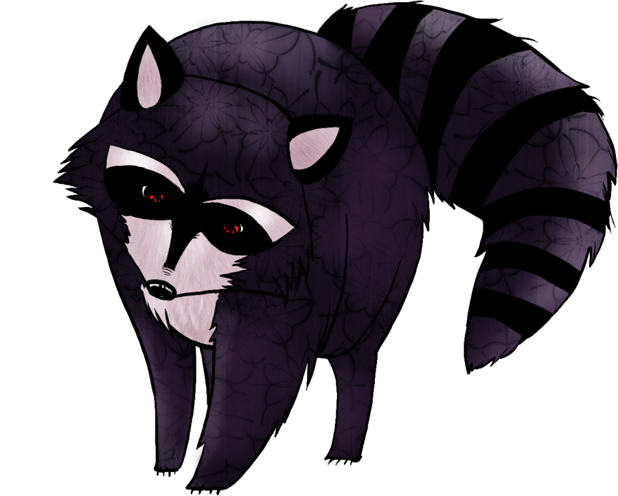 Dim Purple Raccoon by Melanopterus on Clipart library