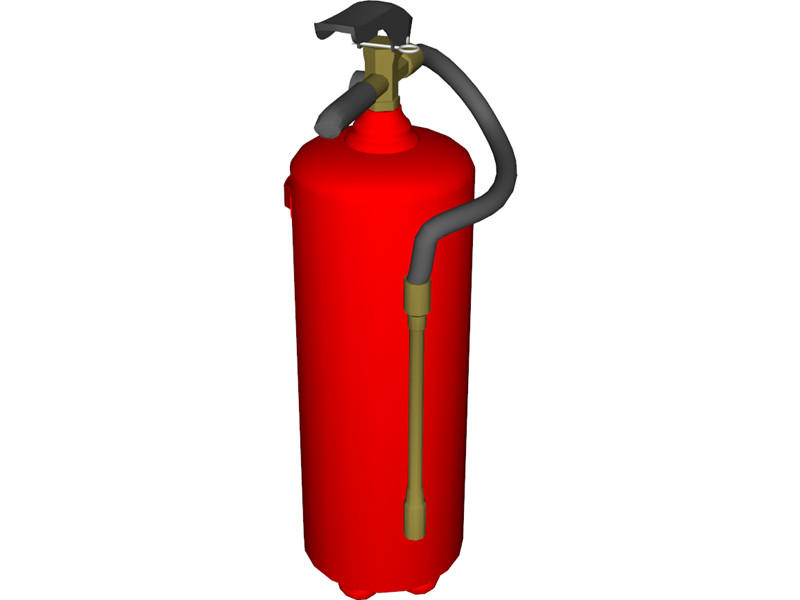 Fire Extinguisher 3D Model Download | 3D CAD Browser