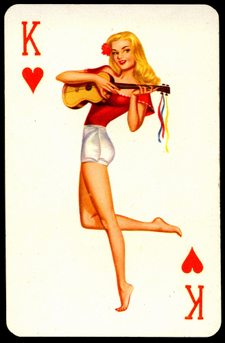 Biba Playing Card - King of Hearts | Flickr - Photo Sharing!