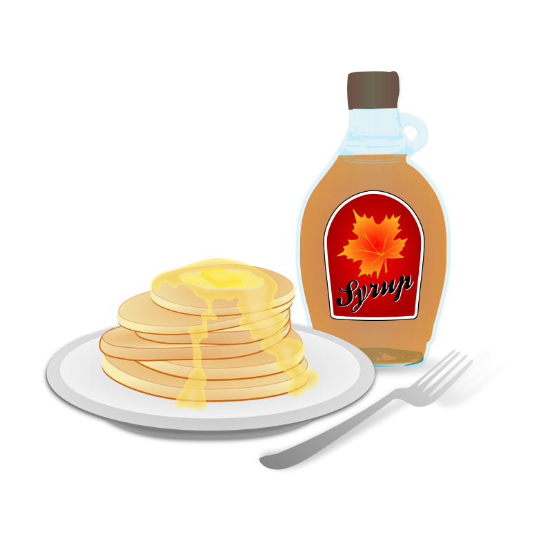 Clipart - Pancakes