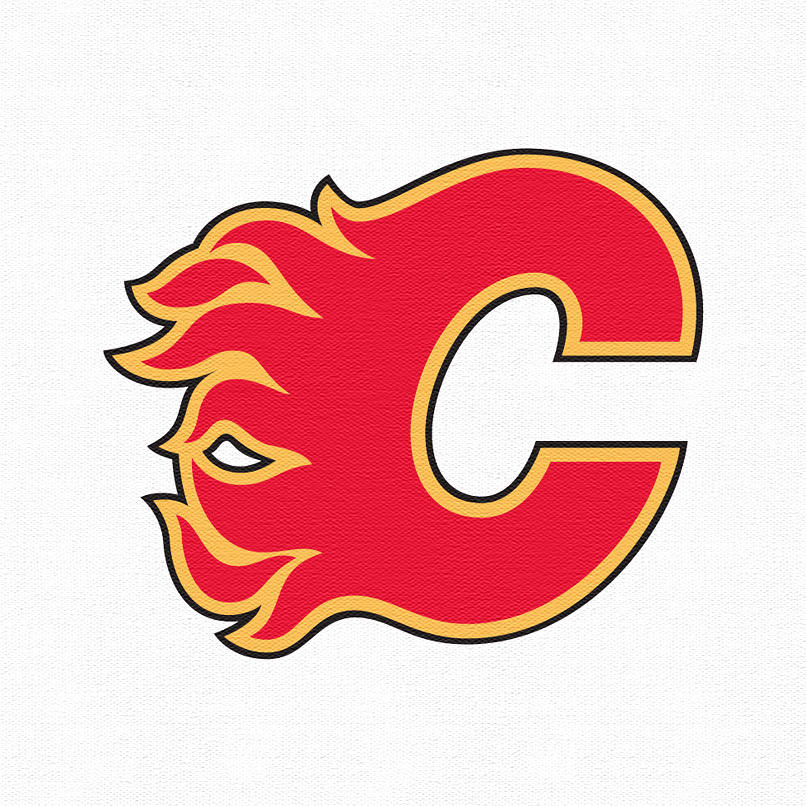 Calgary Flames White by Game On Images - Calgary Flames White 