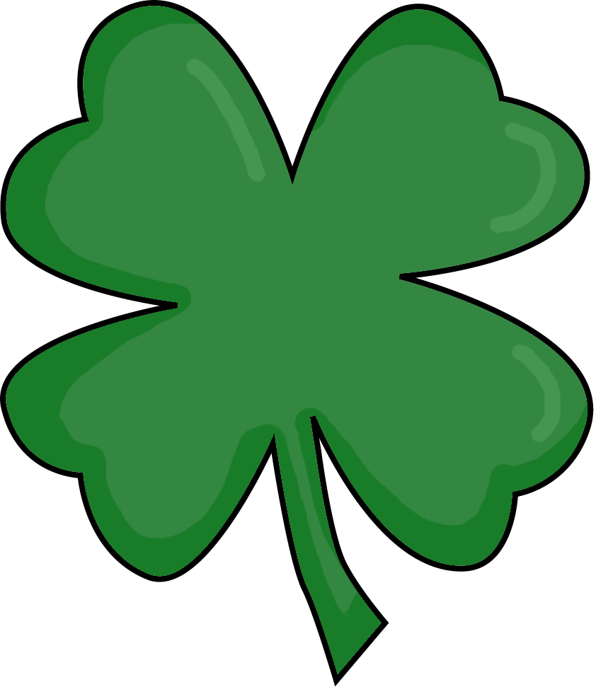 Small Four Leaf Clover - Clipart library