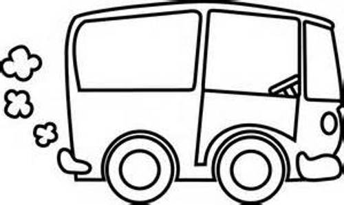 Black And White Car Clipart 
