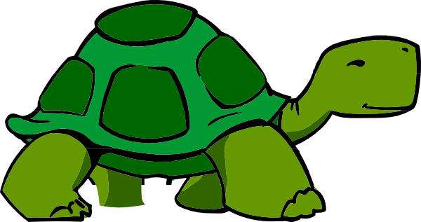Cartoon Turtle Walking 