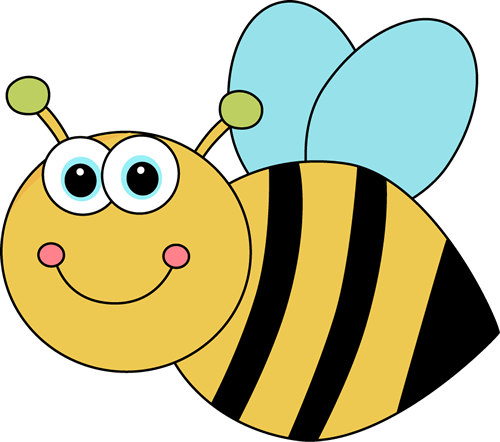 Cute Cartoon Bee Clip Art - Cute Cartoon Bee Image