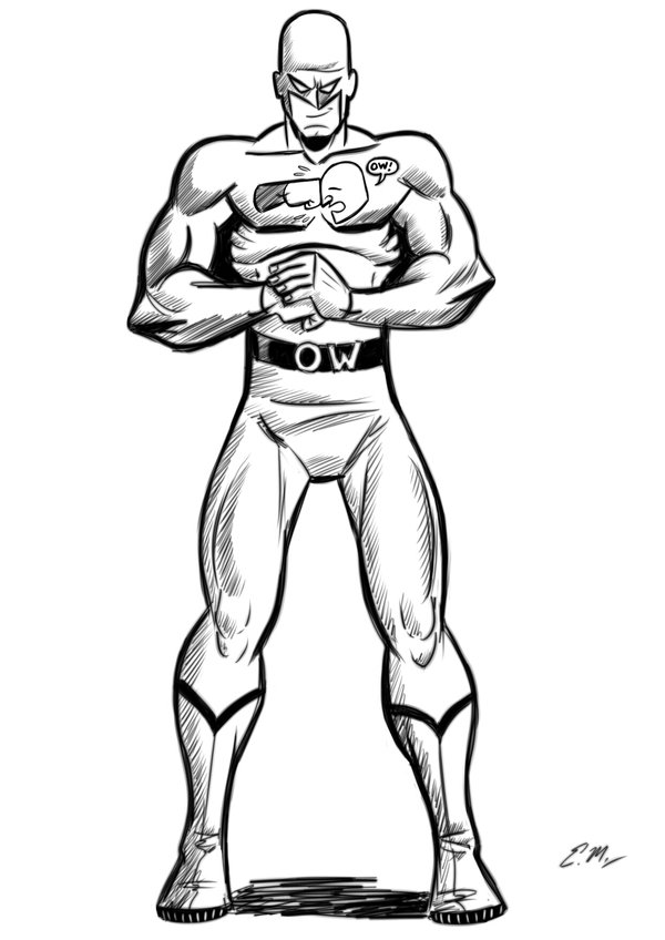 Sketch Request--Owie Badguy by em-scribbles on Clipart library