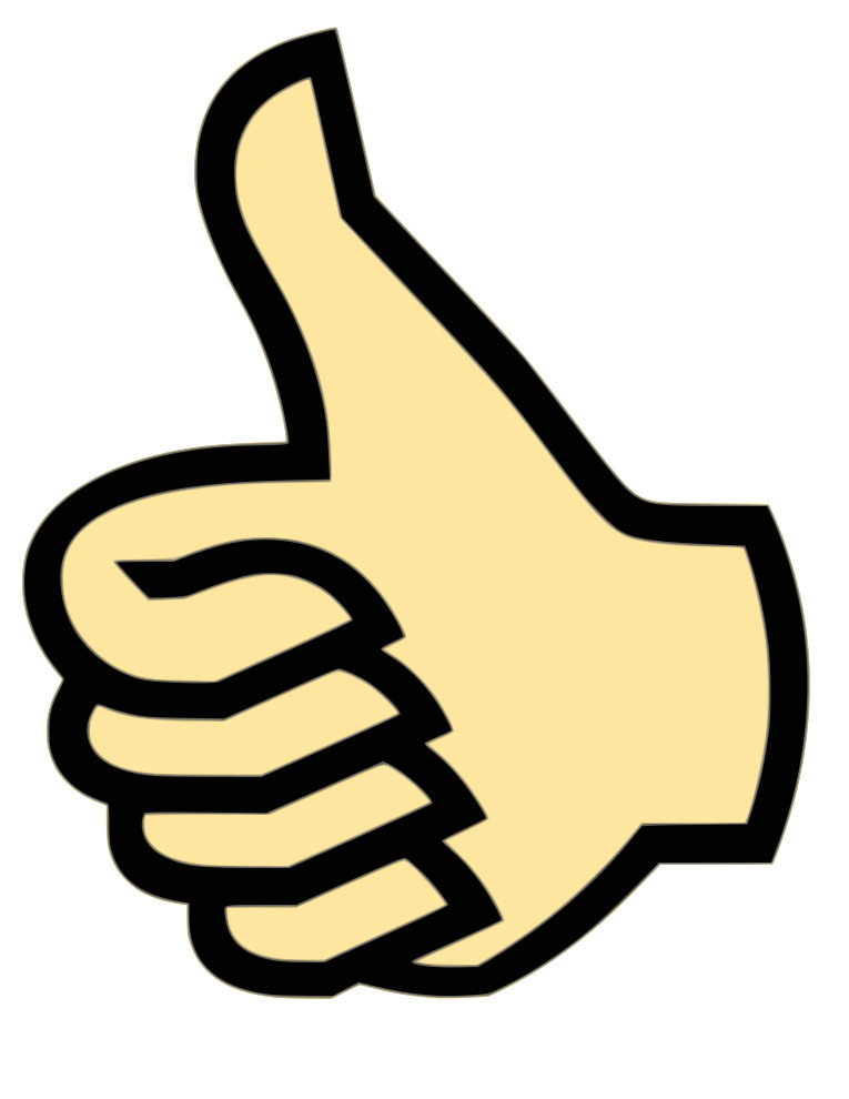 Thumbs Up Clipart Smiley