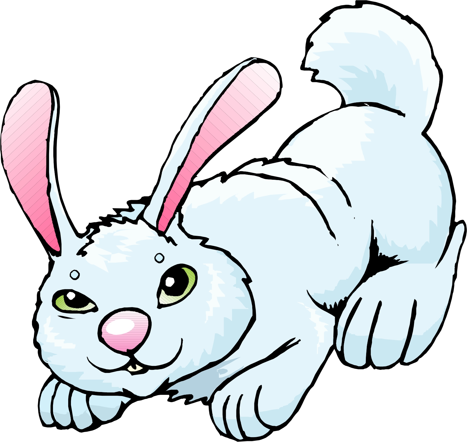 Catoon Cute Rabbit Image Free Download #3449 Wallpaper 
