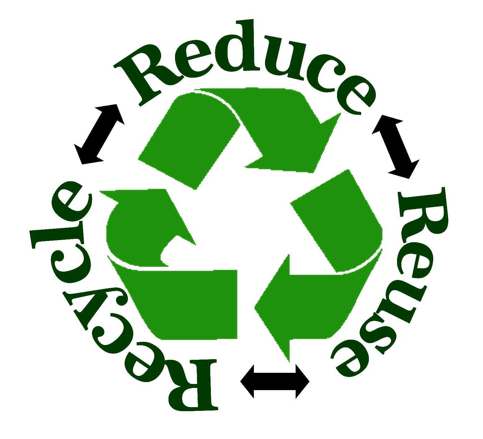 Recycle Sign Template - Clipart library