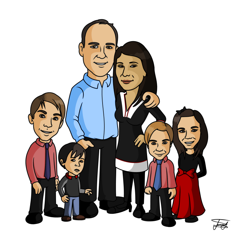 Free Picture Of A Cartoon Family, Download Free Picture Of A Cartoon Family  png images, Free ClipArts on Clipart Library