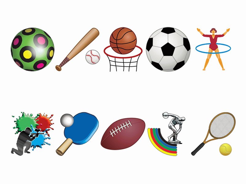 10 Sports goods icon | Vector Images - Free Vector Art Graphics