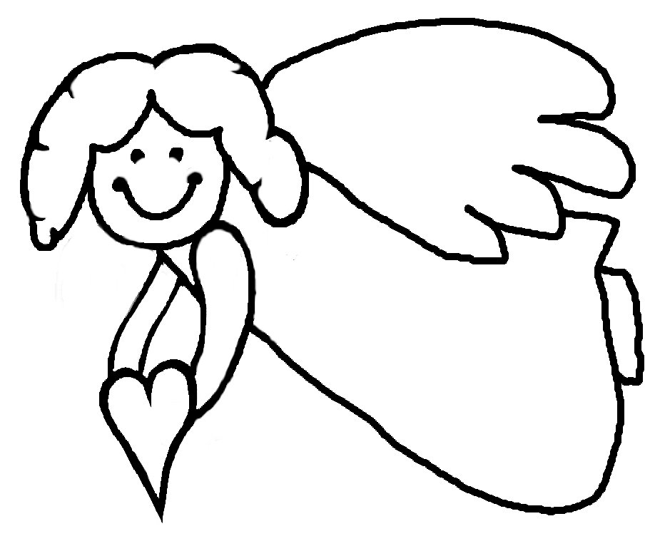 14 Amazing Angel Coloring Pages | Fun Coloring Ideas