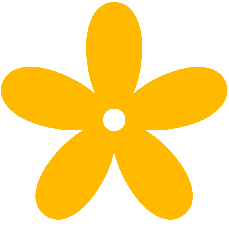 free yellow flower clip art - photo #49