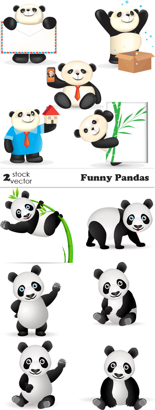 Vectors - Funny Pandas gironics.blogspot.com ? gironics