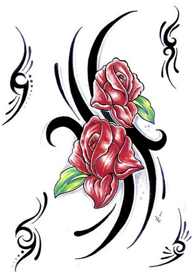 Flower Designs For Tattoos, ] ~ Popular Tattoo Design