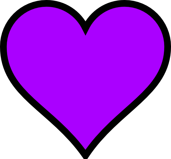 280 Purple Heart clip art - vector clip art online, royalty free 