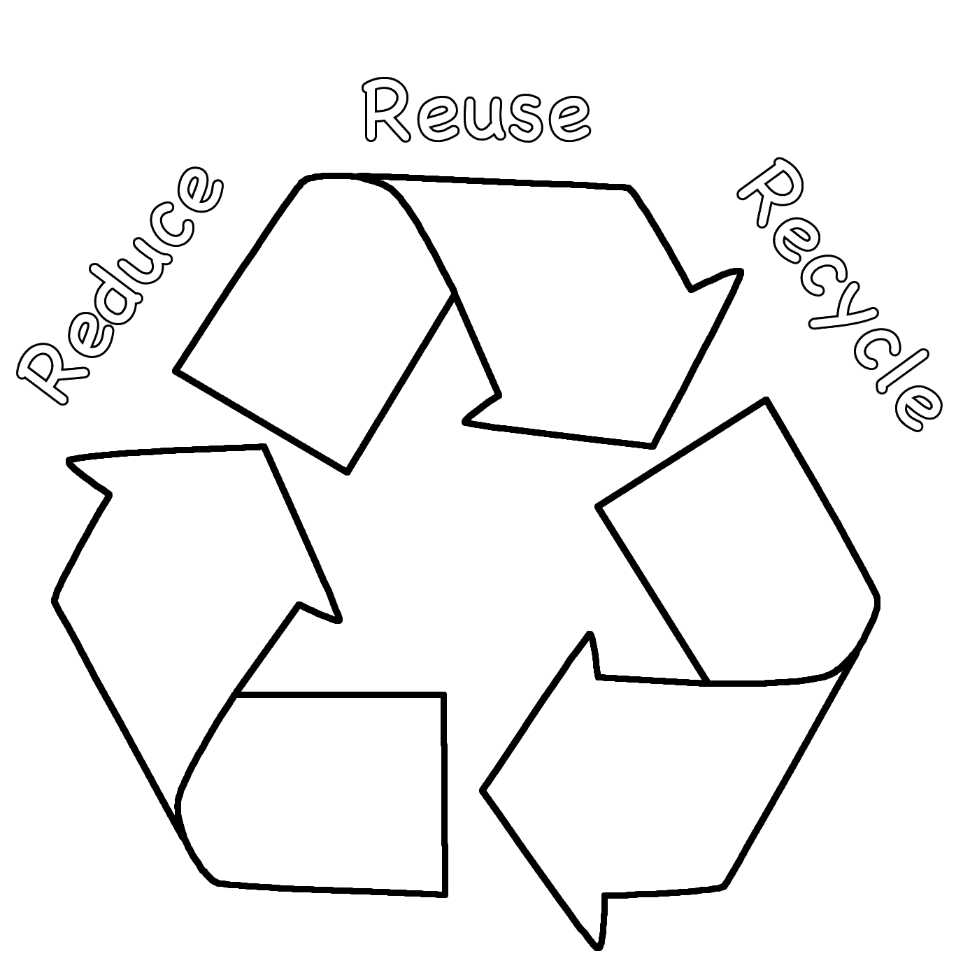 Free Recycle Coloring Pages, Download Free Recycle Coloring Pages png