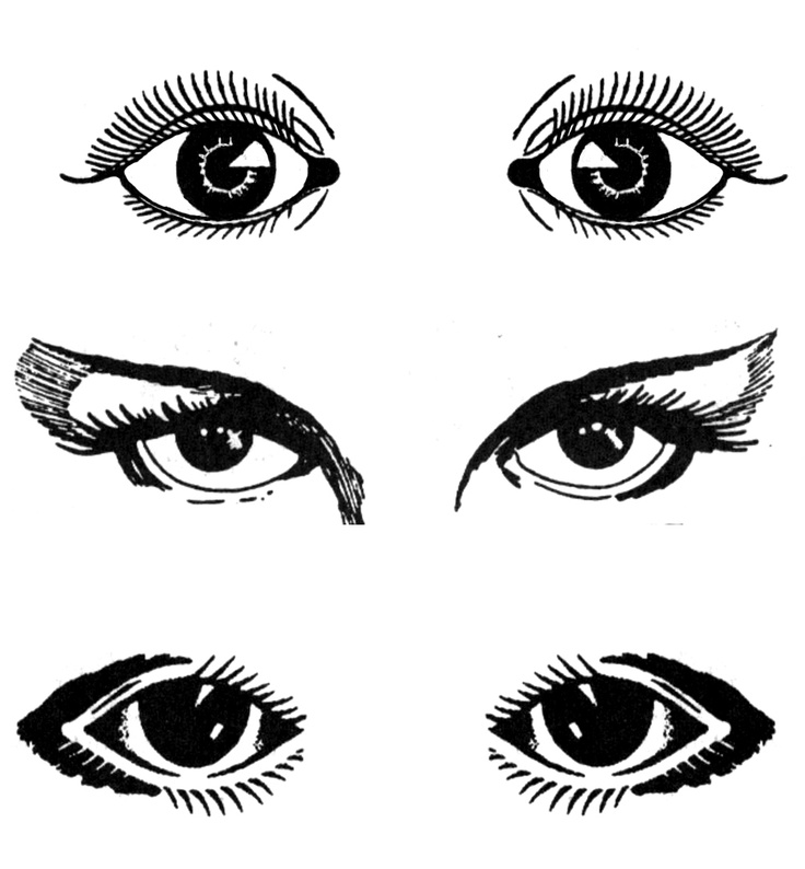 Eyes Clipart Black And White