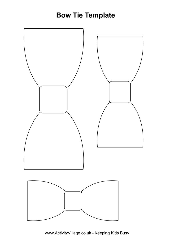Free Bow Tie Template Download Free Bow Tie Template png images Free
