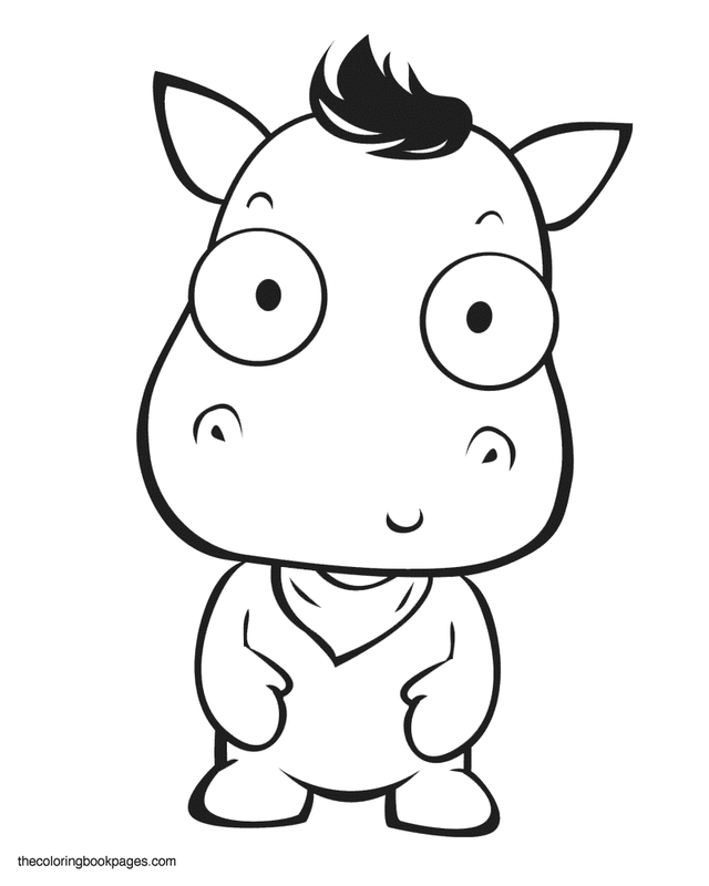 baby animals coloring pages clip art - photo #42
