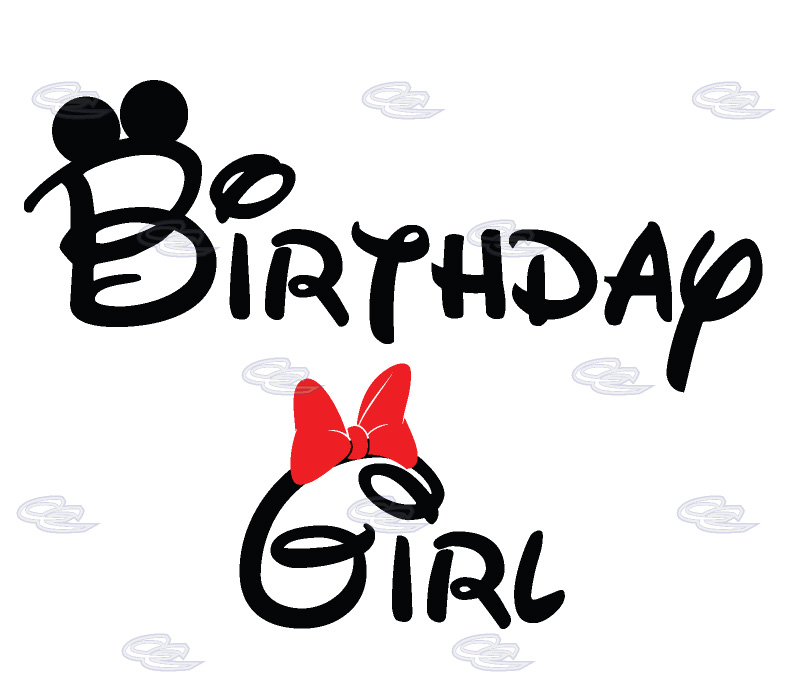Birthday Girl Images Free Download Clip Art Minnie Bow Signs