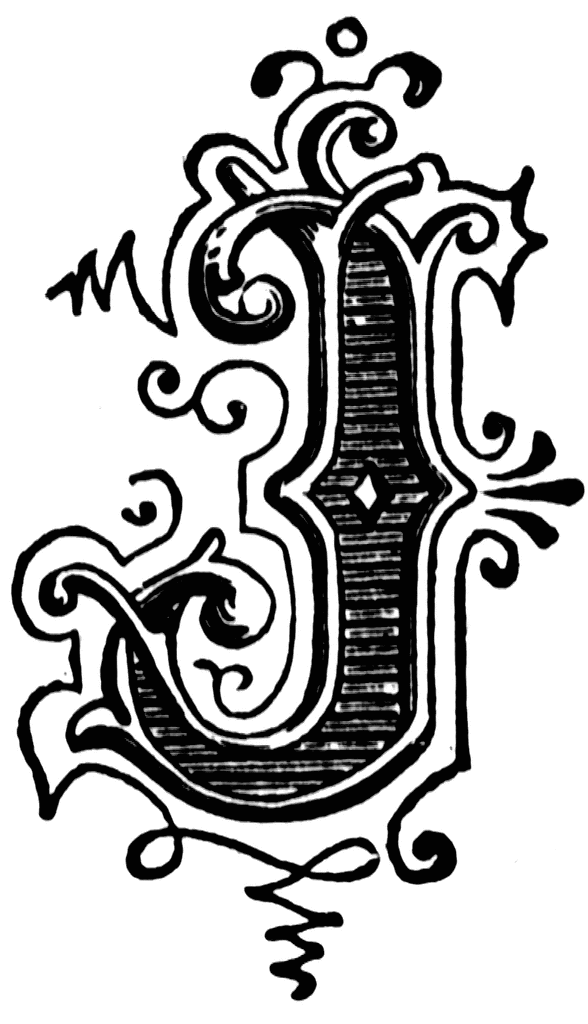 J, Ornamental letter | Typography  Graphics | Clipart library