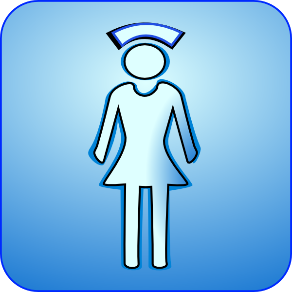 Nurse Icon clip art - vector clip art online, royalty free 