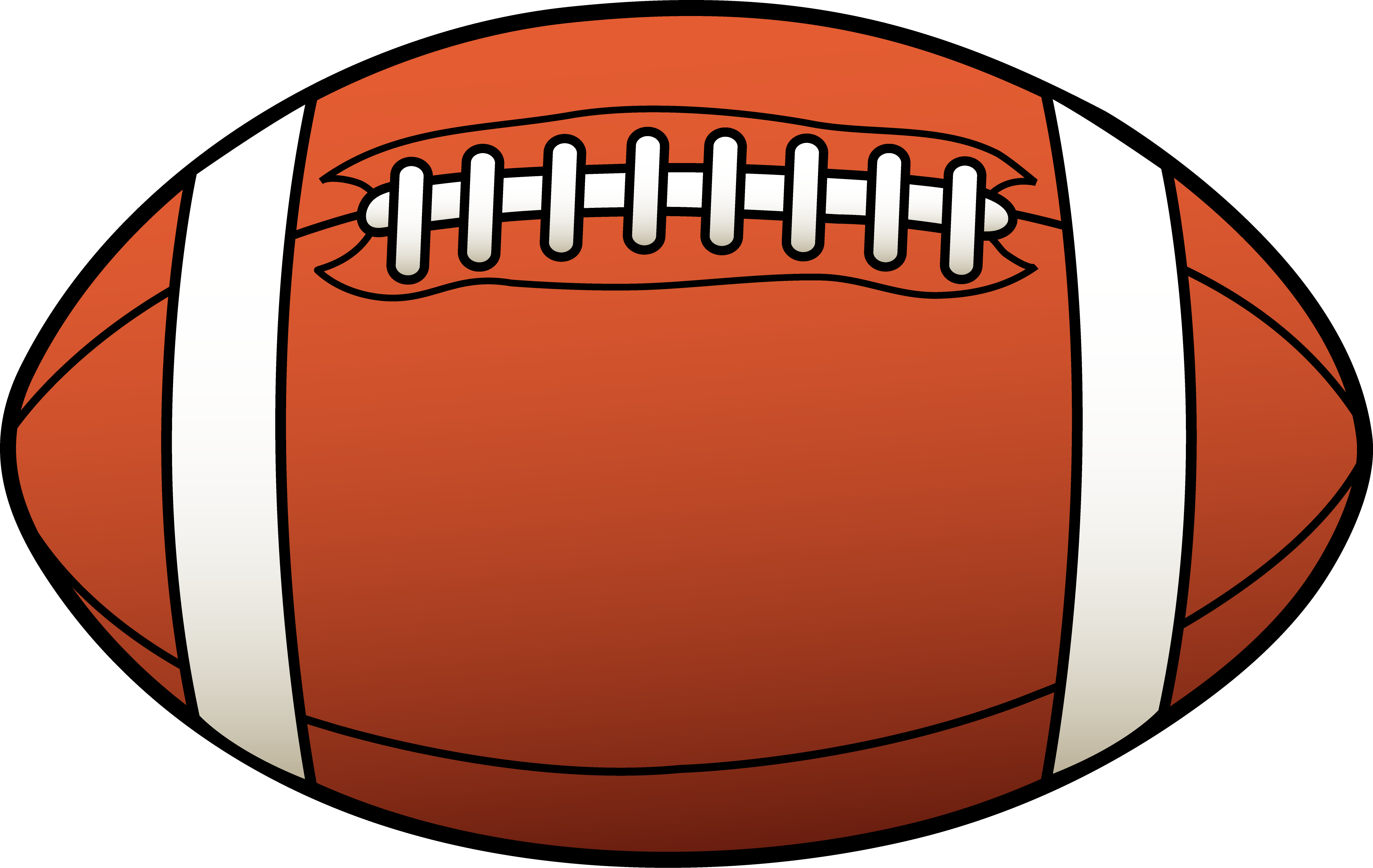 Football Clipart Black And White | Clipart library - Free Clipart Images