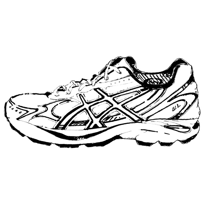 Running Shoes Drawing Images  Pictures - Becuo