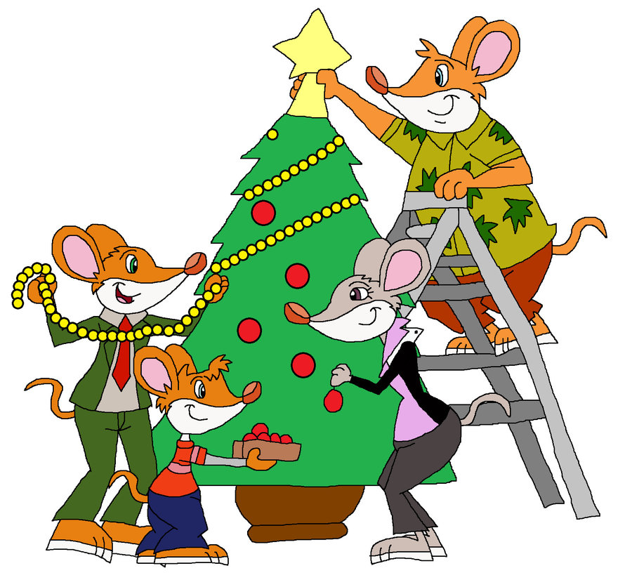 Decorating the Christmas Tree by HunterxColleen on Clipart library