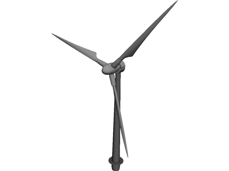 Ocean Windmill 3D Model Download | 3D CAD Browser