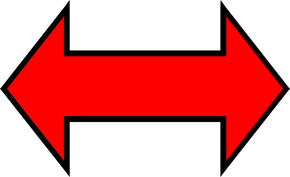 Free Stock Photos | Illustration of a red horizontal arrow 