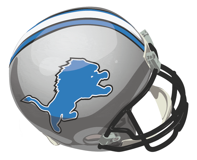 Detroit Lions Helmet Logo - National Football League (NFL) - Chris 
