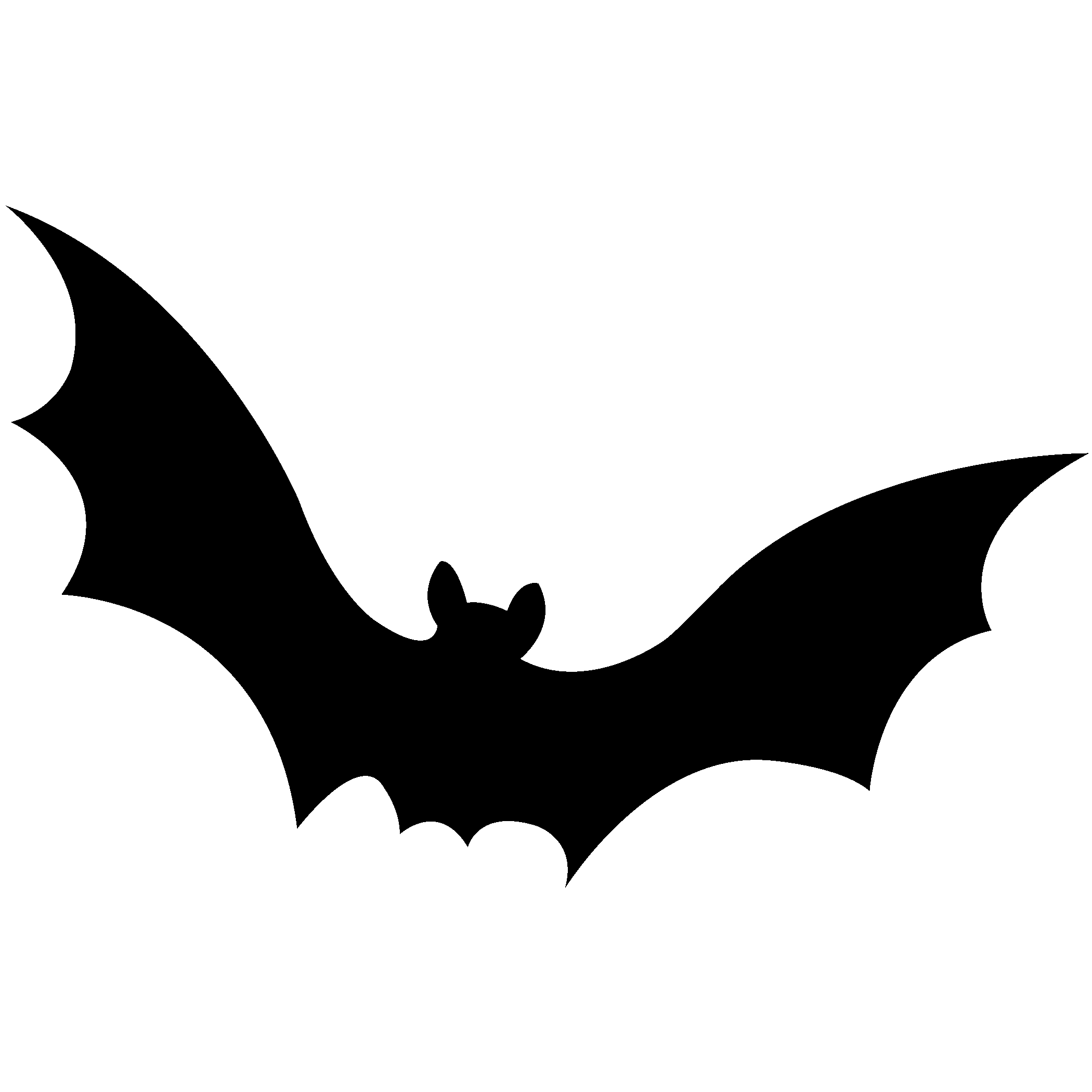 Free Bat Outline, Download Free Bat Outline png images, Free ClipArts