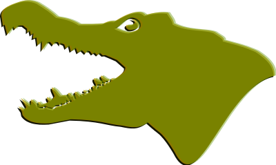 Free Alligator Clipart, 1 page of Public Domain Clip Art