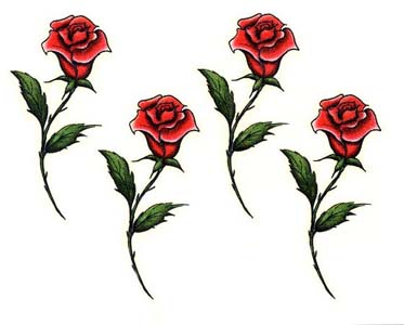 long stem rose tattoo gallery designs | Tattoo Designs