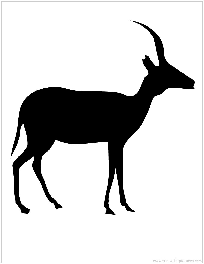 Pin Deer Silhouette Pictures 
