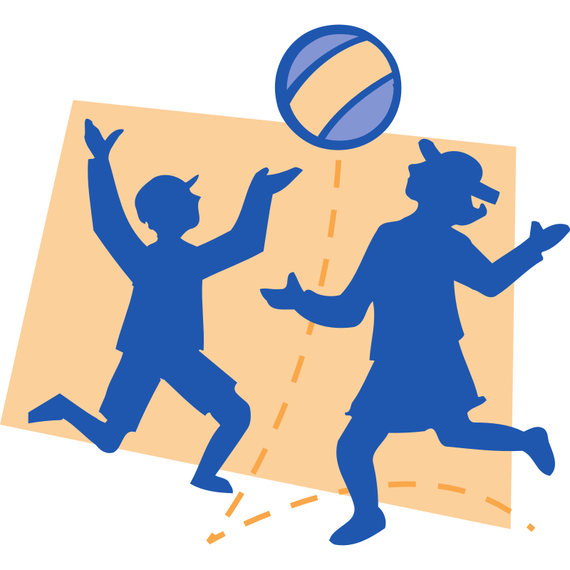 Clipart - Children Playing