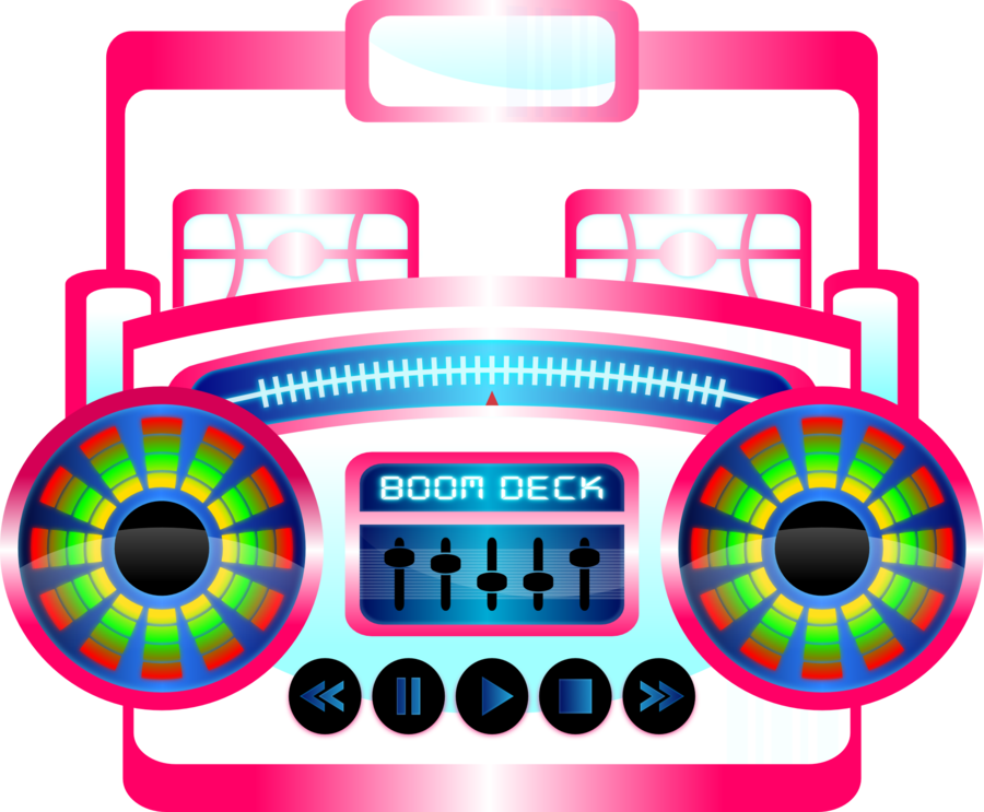 Mini BoomBox Black by Viscious-Speed on Clipart library