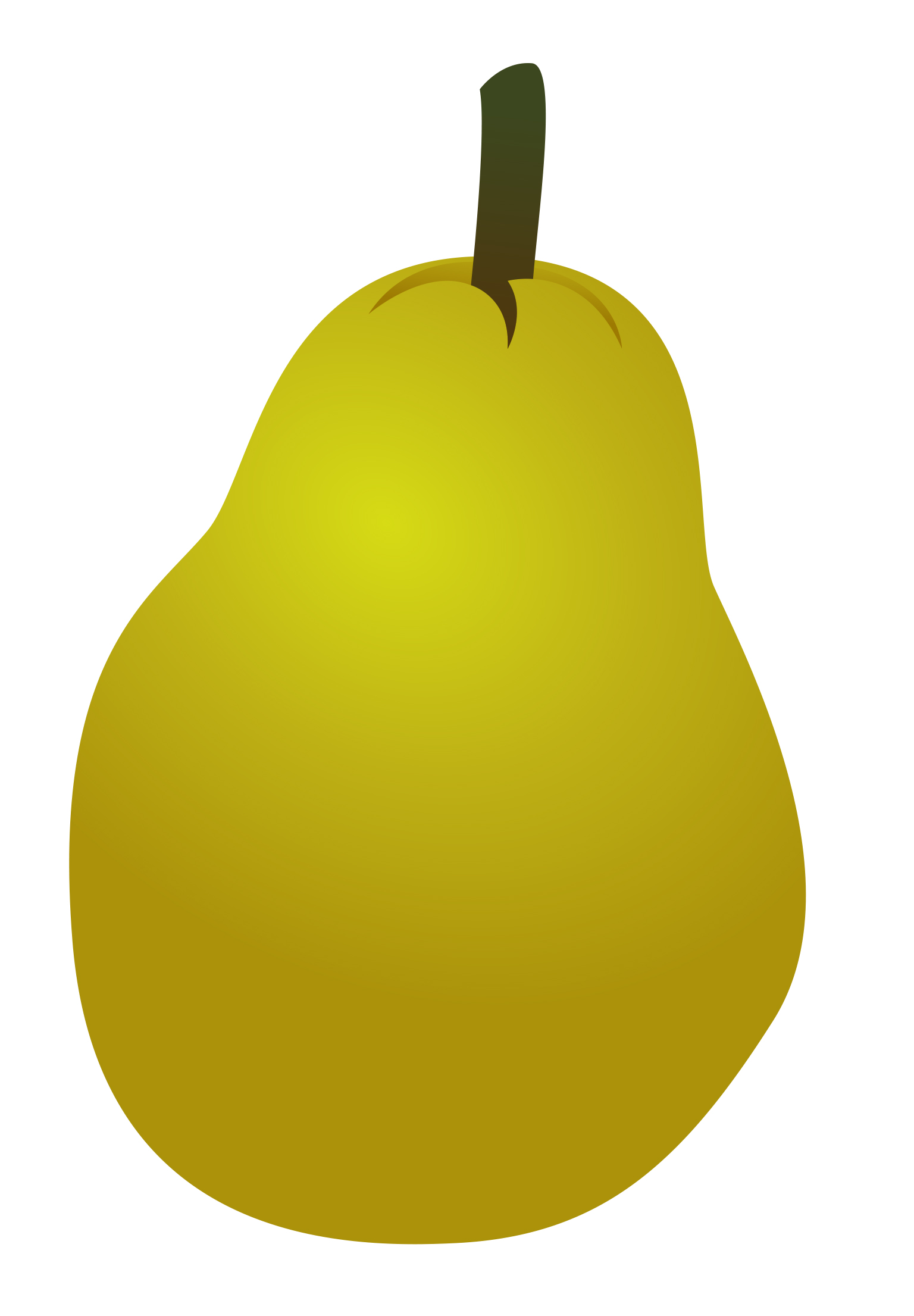 green pear clip art - photo #15