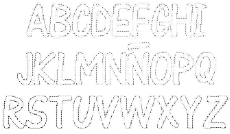 letters alfabet Clip Art