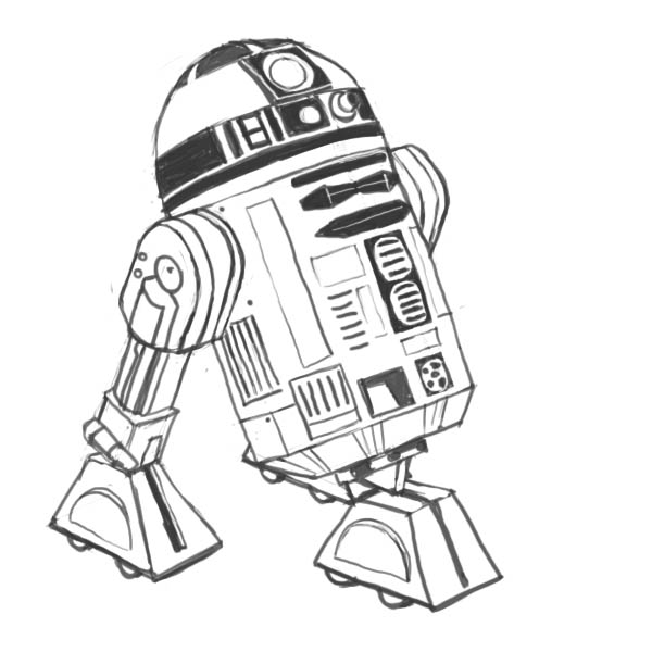 star wars simple drawing - Clip Art Library