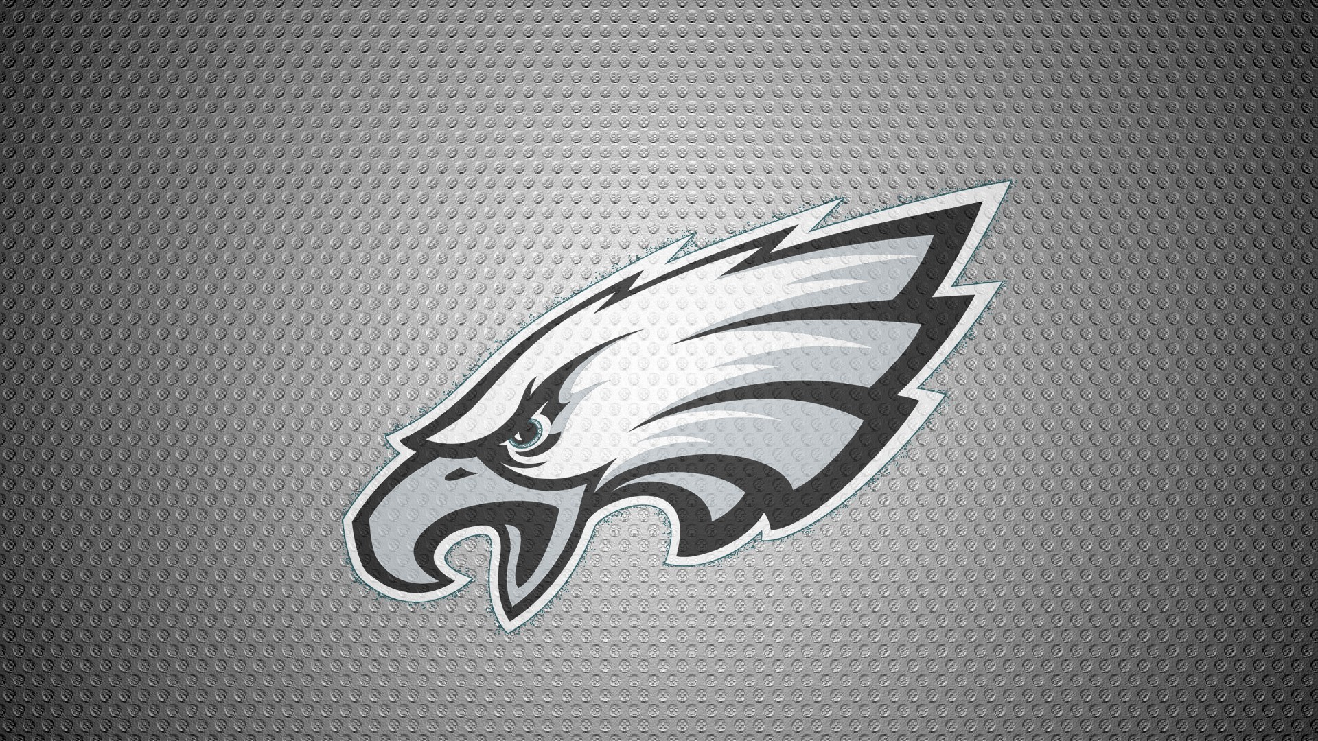 Philadelphia Eagles Logo On Carbon Aluminium Back 1920x1080 HD NFL 