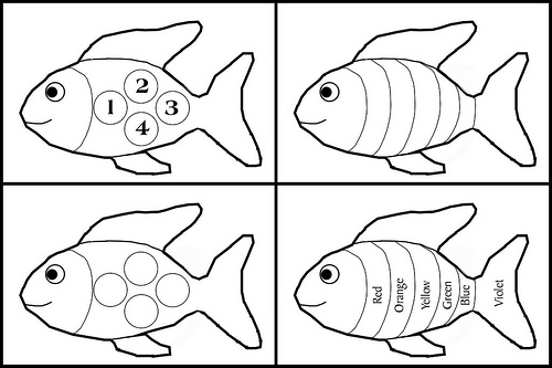 Free Rainbow Fish Template Download Free Rainbow Fish Template Png 